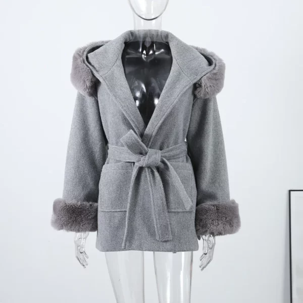 Manteau ceinturé – Image 3