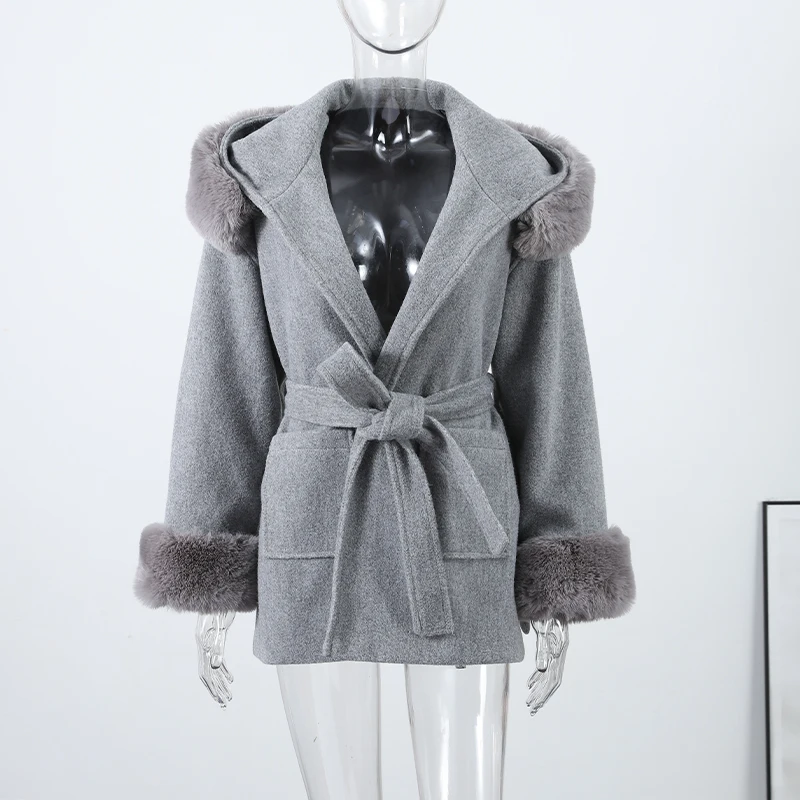 Manteau ceinturé – Image 3