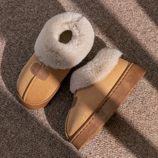 Chaussons Douillets en Suédine – Image 4