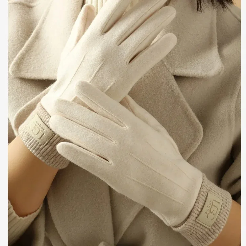 Gants d’hiver beige – Image 3