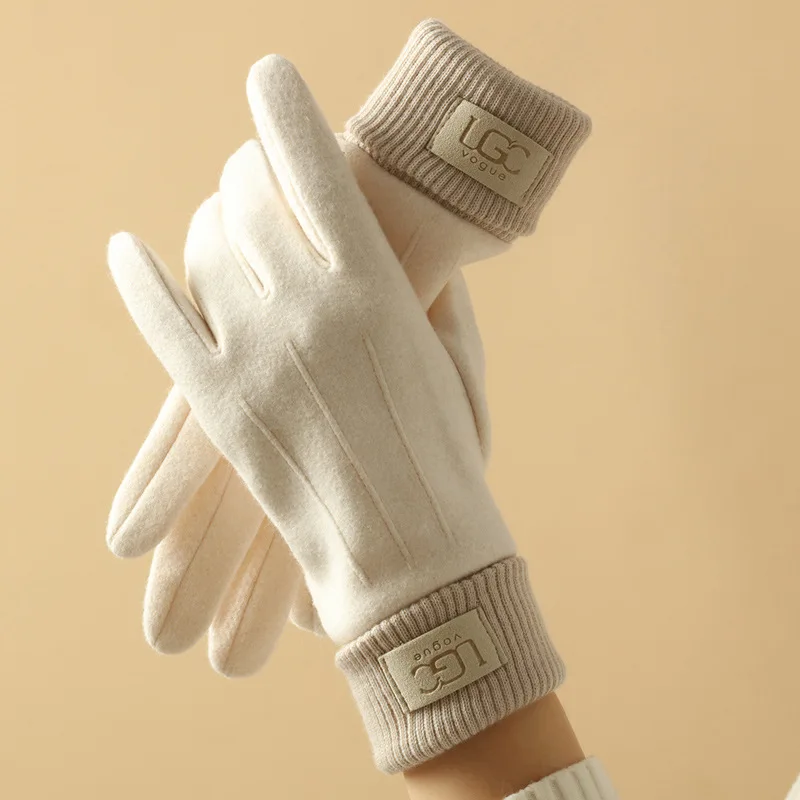 Gants d’hiver beige – Image 11