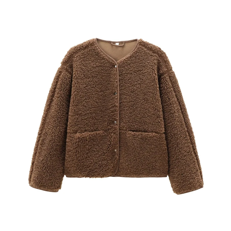 Veste Oversize Blanche Femme – Douceur Structurée & Élégance Minimaliste – Image 11