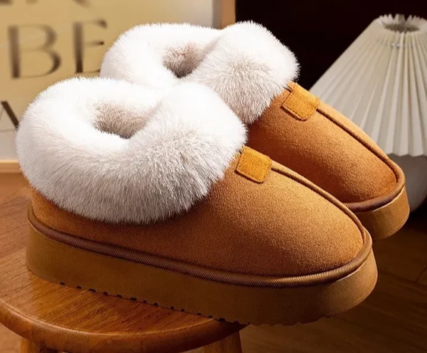 Chaussons Douillets en Suédine